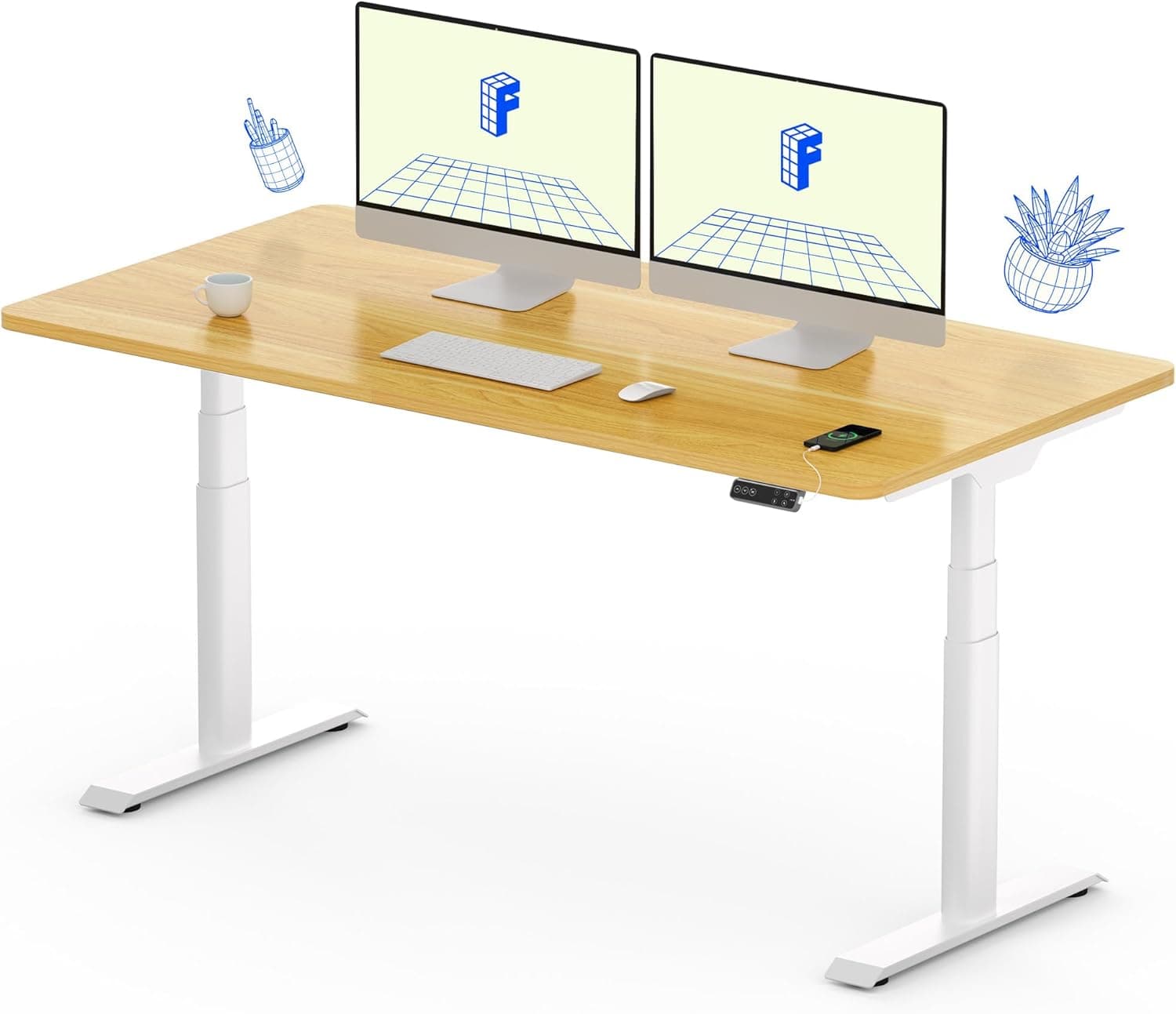 FlexiSpot E6 Pro Plus Standing Desk