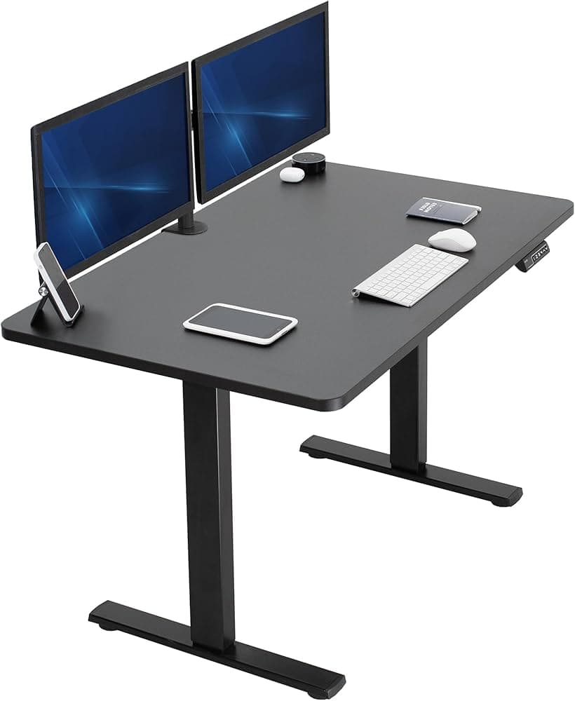 VIVO Electric Standing Desk DESK-KIT-1B Series Single Motor Height Adjustable Workstation